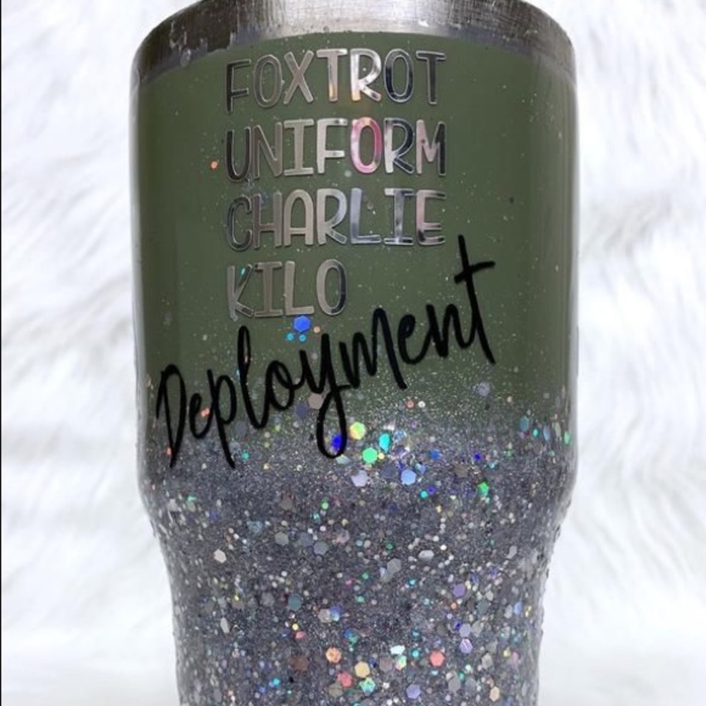 Deployment 30 ounce tumbler